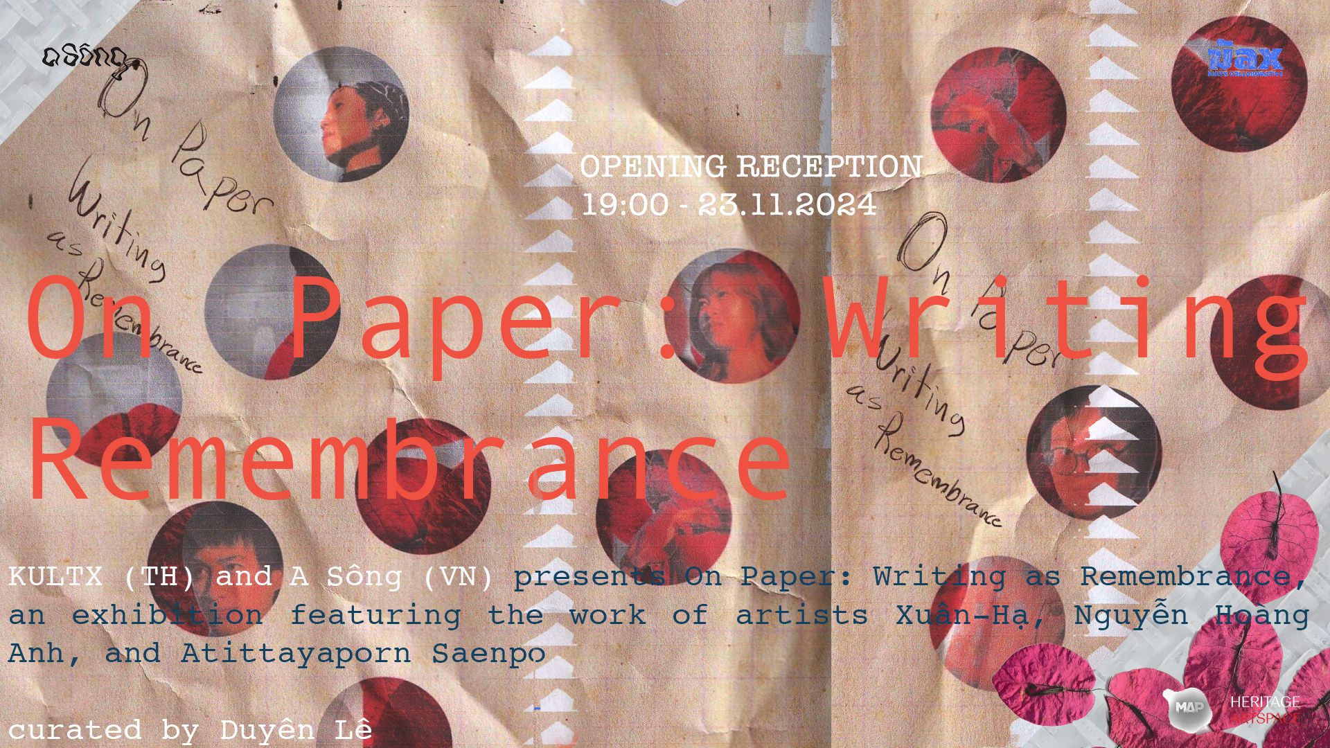 Triển lãm trên Mảnh giấy: ghi chép như một phương thức tưởng nhớ